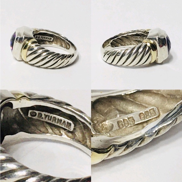 David Yurman Amethyst Ring - Picture 4 of 8